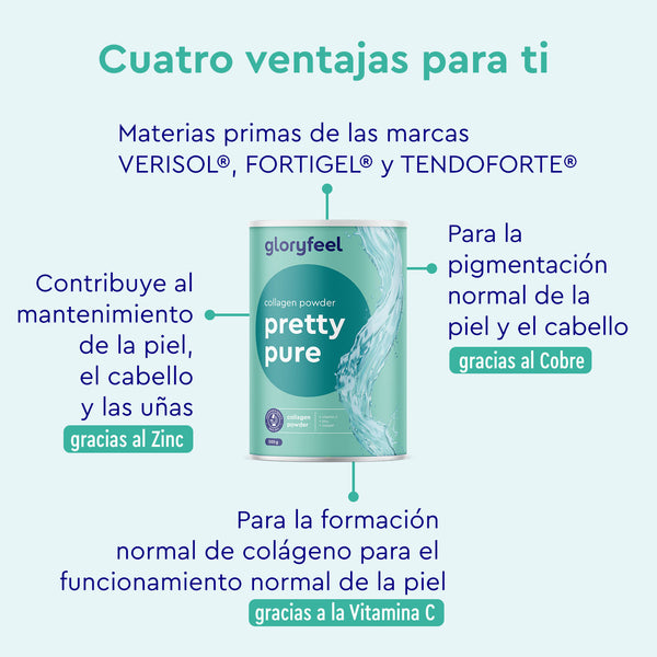 Colageno en polvo efecto