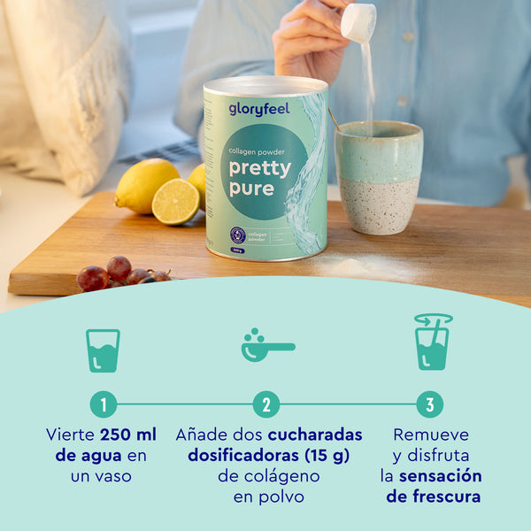 Colageno en polvo toma