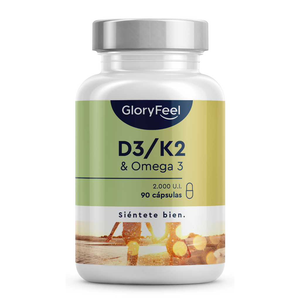 Vitamina D3/K2 & Omega 3 2000 UI