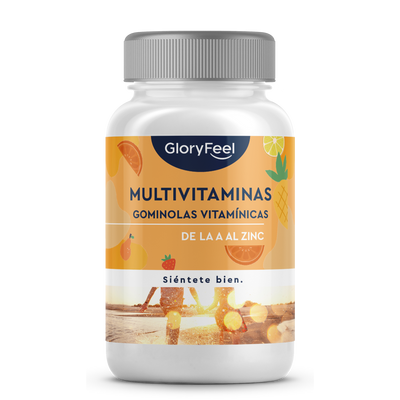 Multivitaminas en gominolas vitamínicas