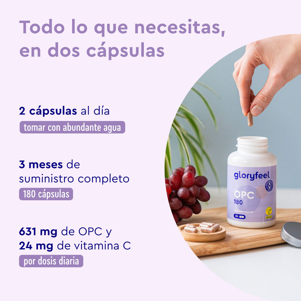 OPC 180 capsulas toma