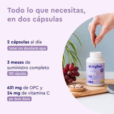 OPC 180 capsulas toma