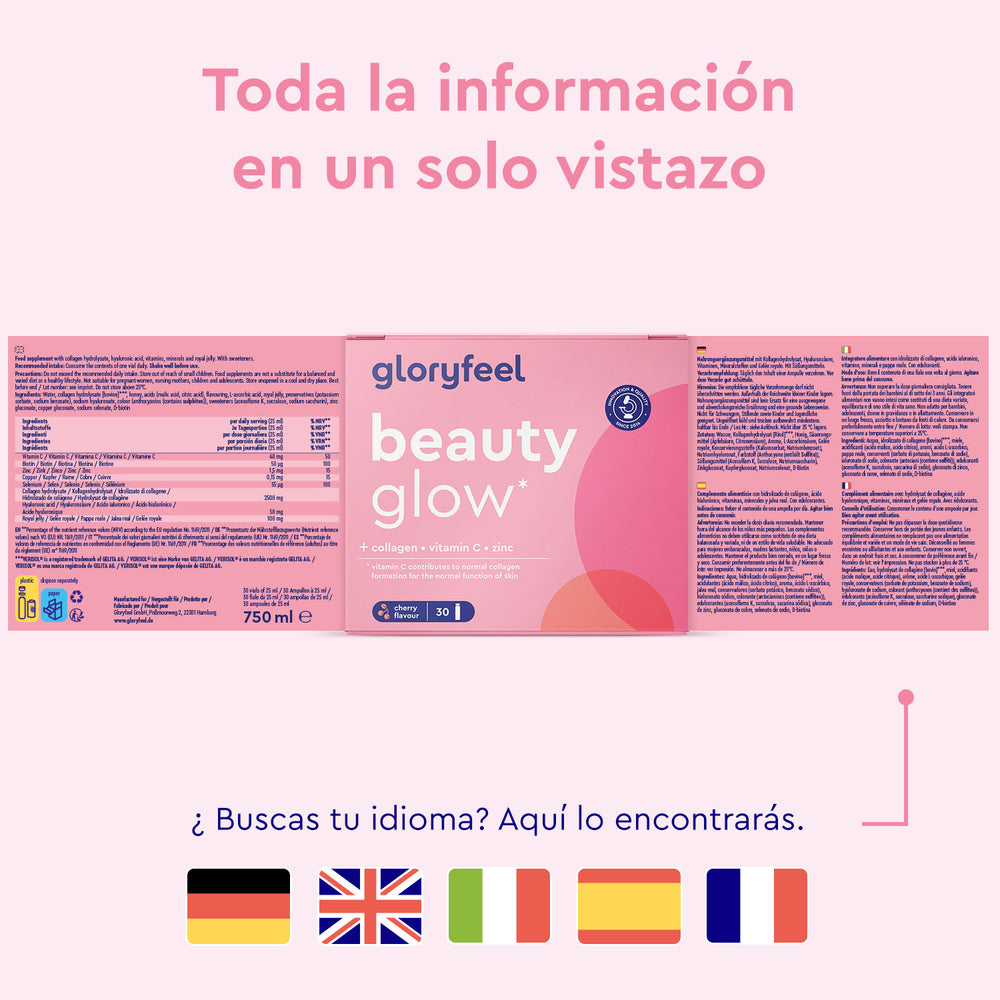 Colageno ampollas Belleza Idiomas