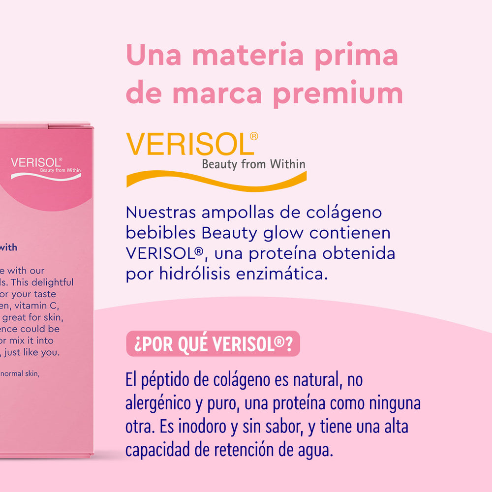 Colageno ampollas Materia Prima Verisol 