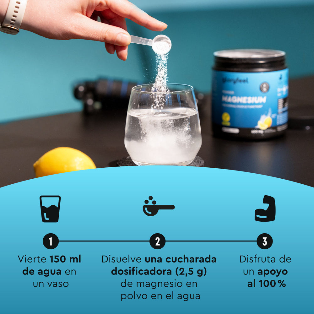 Complejo de magnesio en polvo  preparacion 
