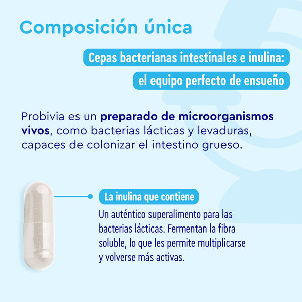 probióticos en cápsulas composicion