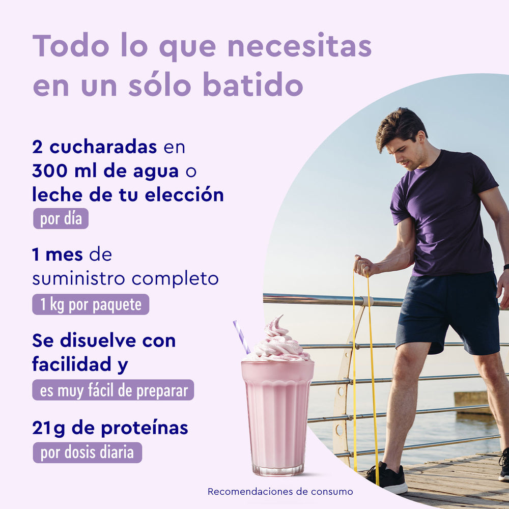 Proteína en polvo vegana