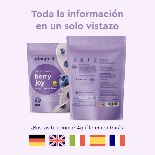 Proteína en polvo vegana